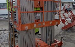 14 M ÇİFT MAST ÇEKMELİ PLATFORM – DINGLI – 2013 MODEL