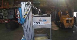 10 M TEK MAST ÇEKMELİ PLATFORM – GENIE– 2011 MODEL