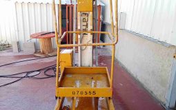 12 M TEK MAST ÇEKMELİ PLATFORM – DINGLI – 2007 MODEL