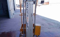 12 M TEK MAST ÇEKMELİ PLATFORM – DINGLI – 2007 MODEL