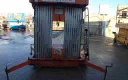 12 M ÇİFT MAST ÇEKMELİ PLATFORM – DINGLI – 2012 MODEL