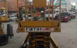 12 M AKÜLÜ MAKASLI PLATFORM(MANLIFT) HAULOTTE – 2015 MODEL-