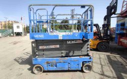 14 M AKÜLÜ MAKASLI PLATFORM(MANLIFT) GENIE- 2012 MODEL-